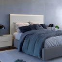 Ver imagem 1 de Cabeceira para Cama Casal 160cm X 131cm 100% Mdf Cor:luna