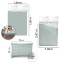 Ver imagem 4 de Jogo de Cama Casal 300 Fios Nova América - Guilherme (7576)