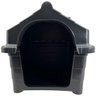 2x Casinha Cristino Tam. N2 Pet Cachorros Cães Casa Plástico Resistente - Preto - 1
