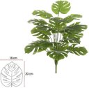 Ver imagem 1 de Planta Artificial Arvore Costela de Adao Real Toque X18 Verde 75cm