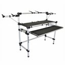 Ver imagem 1 de Rack Titanium Rdjlive Suporte Profissional Dj C/ Bandejas