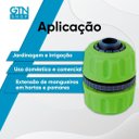 Ver imagem 2 de Emenda Conector para Engate Rápido para Mangueira 4020102 Viqua 1/2"