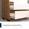 Guarda-roupa Sevilha 3 Portas Cômoda 4 Gavetas Mesa de Cabeceira 2 Gavetas - 15