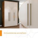 Ver mais imagens de Guarda-roupa Sevilha 3 Portas Cômoda 4 Gavetas 1 Porta
