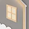 Cama Montessoriana Lift Solteiro com grade e moldura com Led Casatema - 15