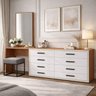 Cômoda Penteadeira 8 Gavetas Valência - 1