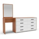 Ver imagem 2 de Cômoda Penteadeira 8 Gavetas Valência