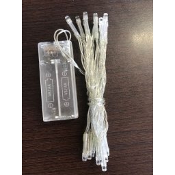 Cordão de Luz 10 Leds À Pilha - Apenas Fio e Lâmpadas - 1