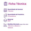 Ver imagem 4 de Cozinha Compacta Aura 8 Portas com Nicho Integrado Praticidade Fácil Limpeza