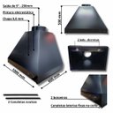 Ver imagem 5 de Kit Coifa 1,00 Metro Gourmet Grill Flutuante Inox 1 Tubo