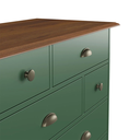 Ver imagem 3 de Cômoda 8 Gavetas Verde