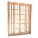 Ver imagem 3 de Porta Balcão de Correr Reto de Madeira Eucalipto Bat 10 Cm Copa Verde Madeiras - 215ax160l