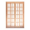 Ver imagem 2 de Porta Balcão de Correr Reto de Madeira Eucalipto Bat 10 Cm Copa Verde Madeiras - 215ax160l