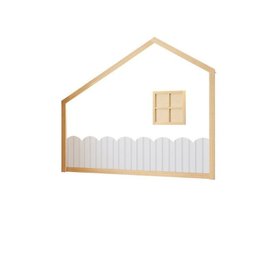 Bicama Garden com Grade e Moldura Infantil com Led Casinha Dream Decor Casatema - 7