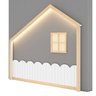 Cama Montessoriana Wave Casal e moldura com Led Casatema - 17