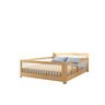 Cama Montessoriana Wave Casal e moldura com Led Casatema - 20