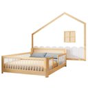 Ver imagem 4 de Cama Montessoriana Wave Casal e moldura com Led Casatema MadeiraOriginals
