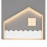 Cama Montessoriana Wave Casal e moldura com Led Casatema - 16