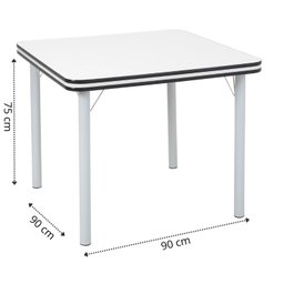 Mesa para Sala de Jantar Gisele Estilo Clássico - 2