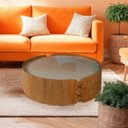 Ver imagem 1 de Mesa de Centro Redonda Istambul Sala de Estar