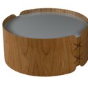 Ver imagem 2 de Mesa de Centro Redonda Istambul Sala de Estar