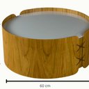 Ver imagem 3 de Mesa de Centro Redonda Istambul Sala de Estar