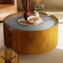 Ver imagem 6 de Mesa de Centro Redonda Istambul Sala de Estar