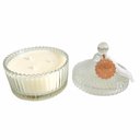 Ver imagem 2 de Vela Porta Jóias - Rosé - Fragrância: Happiness - 200 g