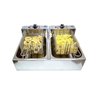 Fritadeira Elétrica 2 Cubas Plus Aço Inox 10L 110v 3600W - 2