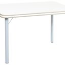 Ver imagem 1 de Mesa para Sala de Jantar Gisele Branco/Bege