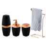 Kit 4 Peças Banheiro Lavabo Toalheiro de Bancada Rosé Gold Wp Connect Kit de Acessórios Rosé Gold - 2