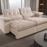 Sofá Retrátil e Reclinável Molas Ensacadas 2 Lugares 230cm Braço 25 Alphaville - 1