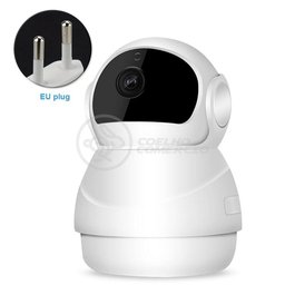 Câmera Ip C360 de Segurança Wifi 2 Antenas Robô Hd 1080p sem Fio Jortan Áudio Visão Noturna - - 7