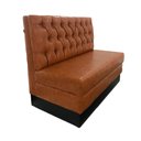 Ver imagem 1 de Sofá Booth Max Estofado 1,20m para Bares e Restaurantes - Caramelo