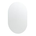 Ver imagem 2 de Espelho Decorativo Banheiro Oval 34,5 x 51,5 cm Prata