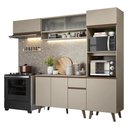 Ver imagem 2 de Armário de Cozinha Completa 260 cm Crema Nice Madesa 04
