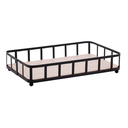 Ver imagem 1 de Bandeja de Metal Preto Fosco - Lyor