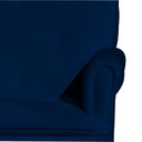 Ver imagem 4 de Poltrona Amamentação com Puff Laura Veludo Azul Marinho - Lm Decor