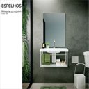 Ver imagem 2 de Espelho Decorativo Retangular 45,5x55cm Prata
