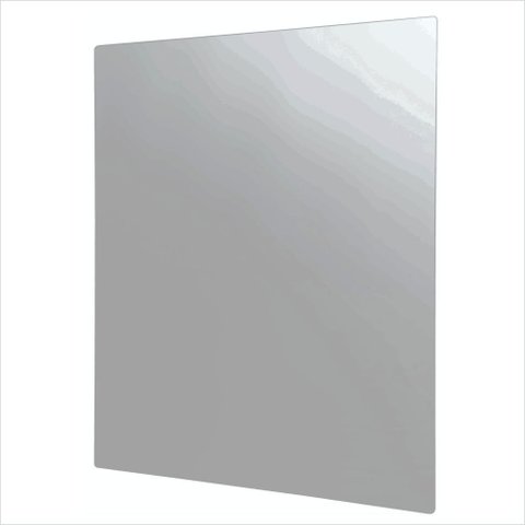 Espelho Decorativo Retangular 55x64cm Prata
