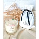 Ver imagem 3 de Vela Copo com Cristais | 180gr Ellegance Aromas 3648 Canela