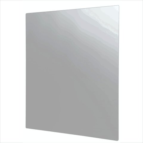 Espelho Decorativo Retangular 64x73cm Prata