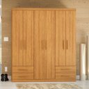 Ver imagem 1 de Guarda-roupa Casal 6 Portas 4 Gavetas Advantage