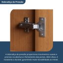 Ver imagem 7 de Cômoda para Quarto 1 Porta 5 Gavetas Advantage Marrom/Freijó