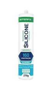 Selante Silicone 270g Acetico Branco Interfix - 2