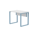 Ver imagem 3 de Escrivaninha M90/60P25TUB 90cm Industrial Branco e Azul Dali