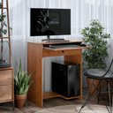 Ver imagem 1 de Mesa de Computador Escrivaninha com Gaveta Barcelona Freijo