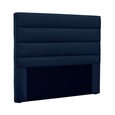 Cabeceira Cama Box Solteiro 90cm Vera Suede - Loja Sheep