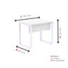 Escrivaninha 900x600mm M90/60p25tub - 4
