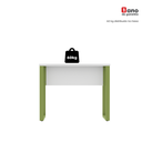 Ver mais imagens de Escrivaninha M90/60P25TUB 90cm Industrial Branco e Verde Miró